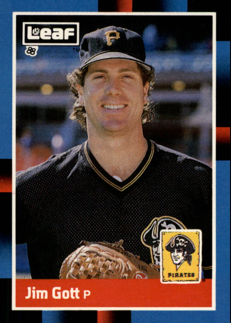 1988 Leaf/Donruss Baseball Cards       253     Jim Gott